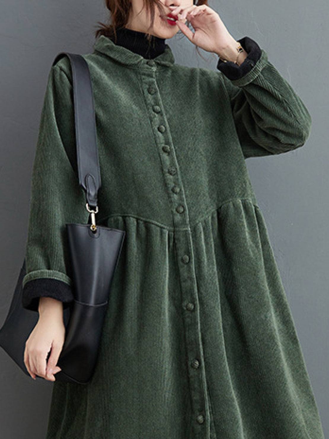 Oversized Vintage Corduroy Coat
