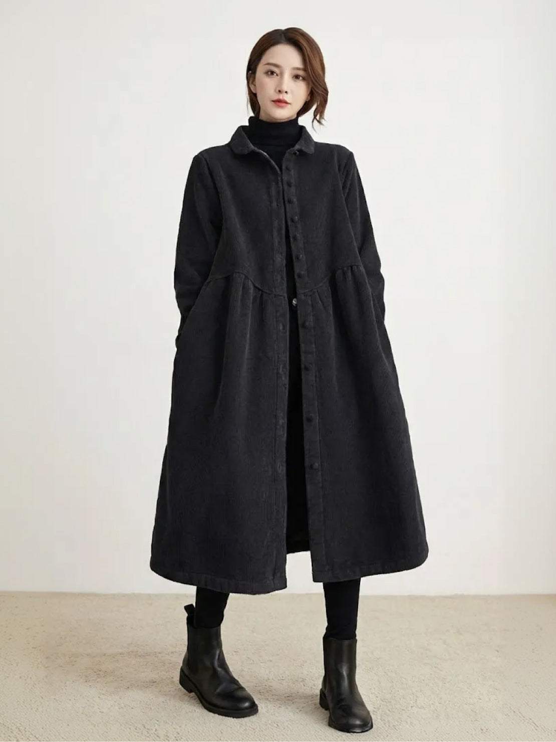 Oversized Vintage Corduroy Coat