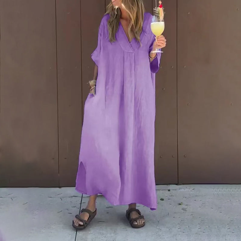 Everly | Casual V-Neck Dress for Women
