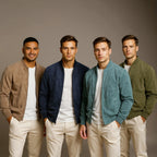 LAURENT MONACO | Chaqueta Bomber de Ante para Hombre