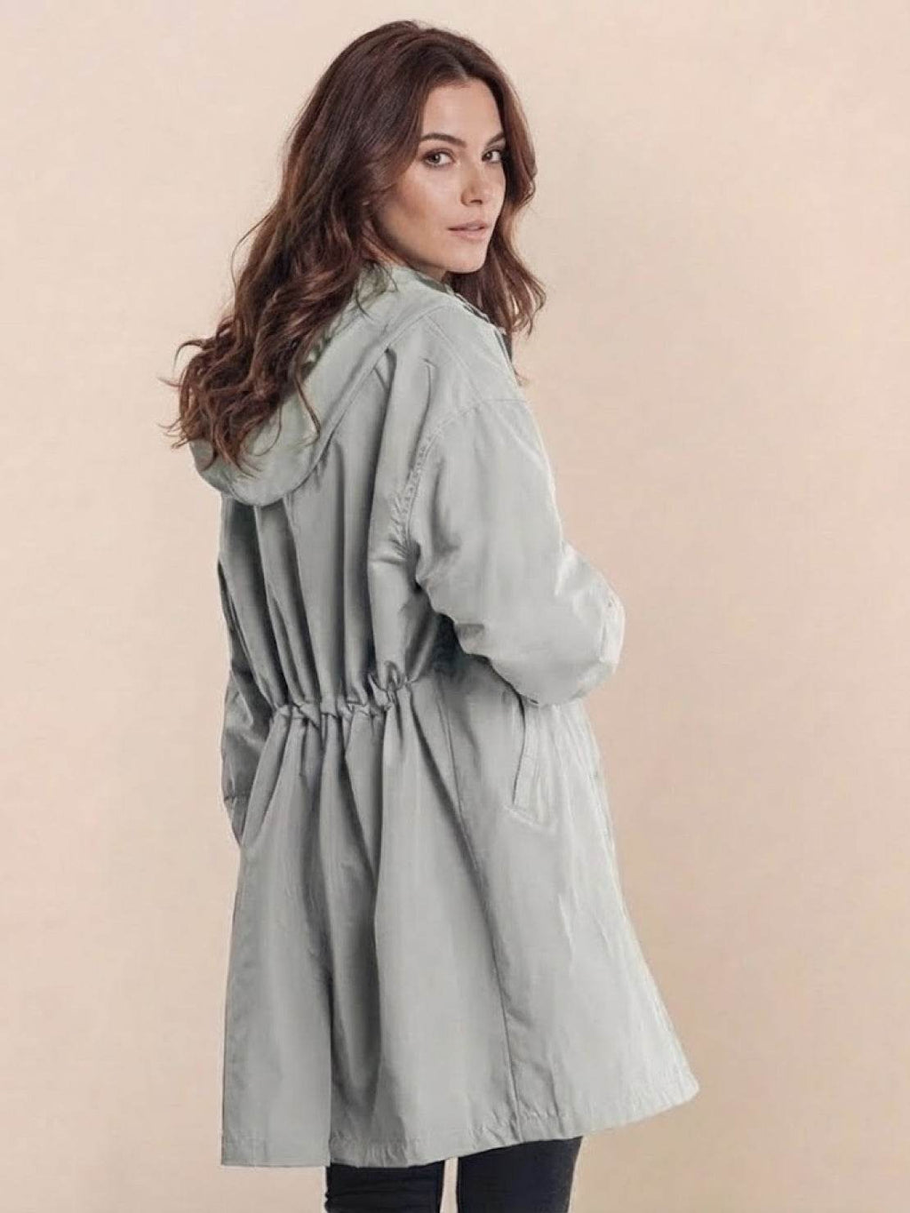 Kurtka Przeciwdeszczowa Rain Couture - Modna, Oversized i Wodoodporna