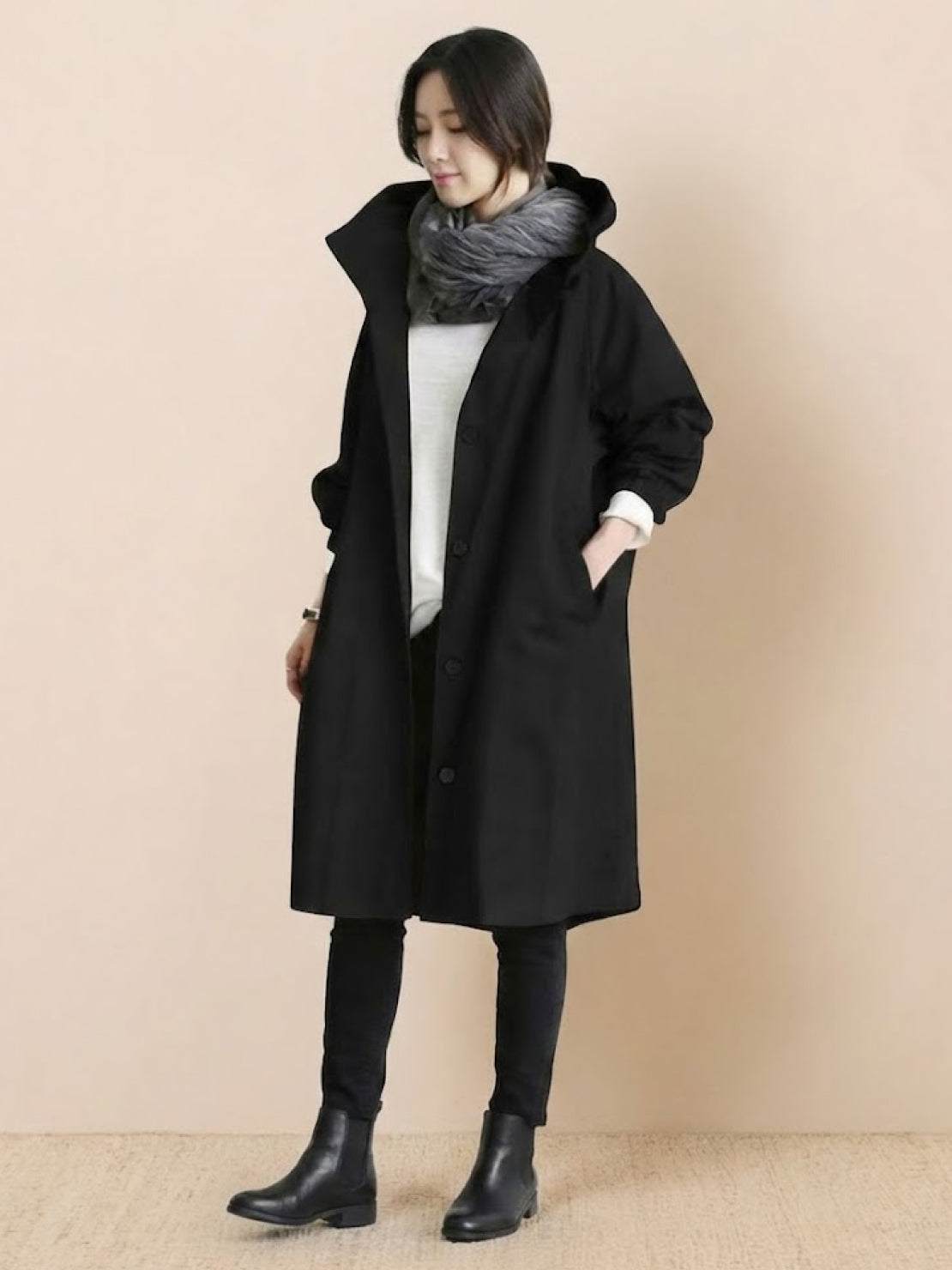 Kurtka Przeciwdeszczowa Rain Couture - Modna, Oversized i Wodoodporna