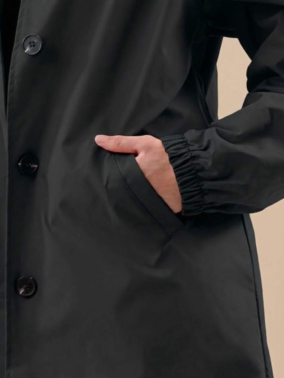 Kurtka Przeciwdeszczowa Rain Couture - Modna, Oversized i Wodoodporna