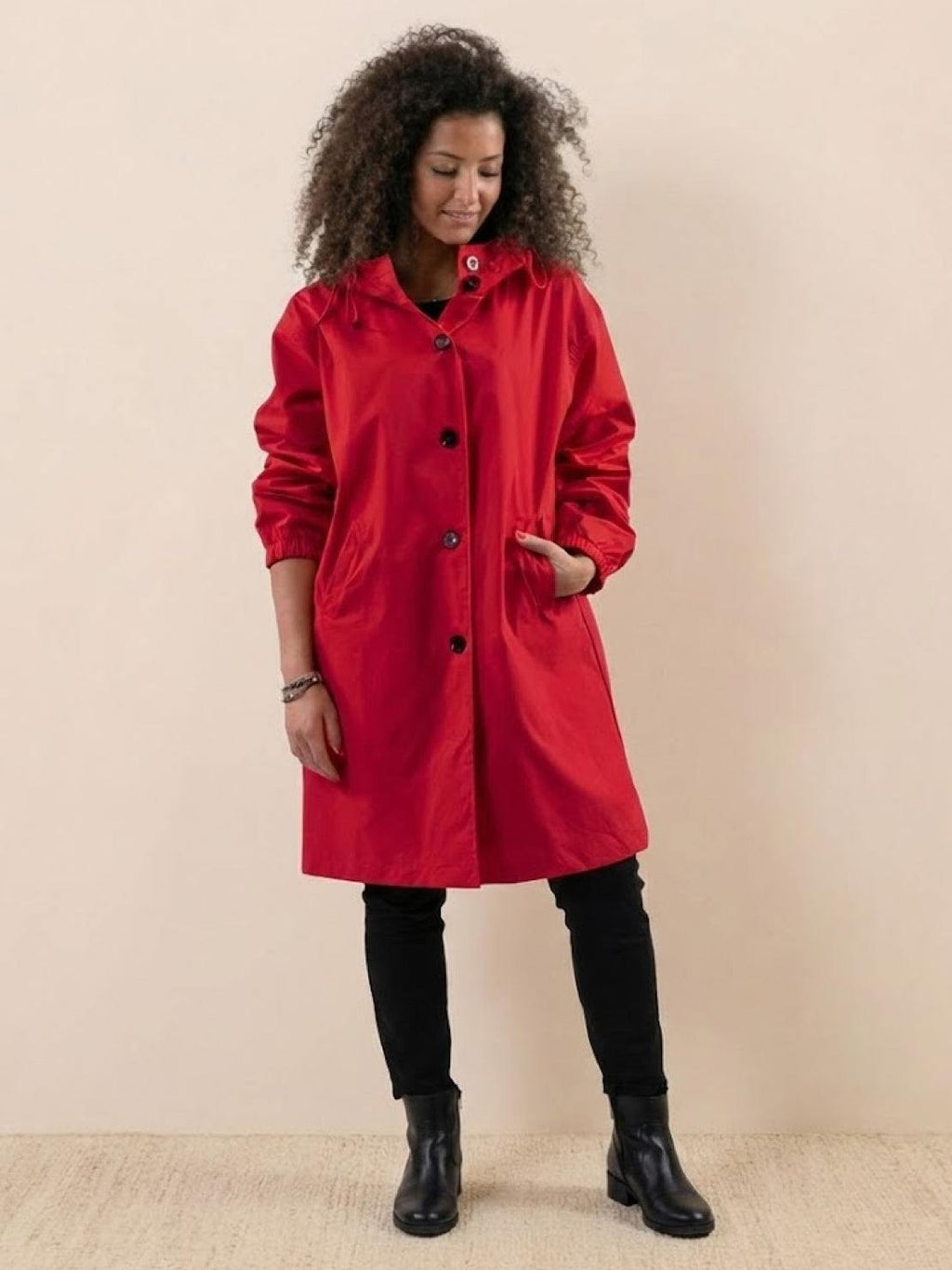 Kurtka Przeciwdeszczowa Rain Couture - Modna, Oversized i Wodoodporna