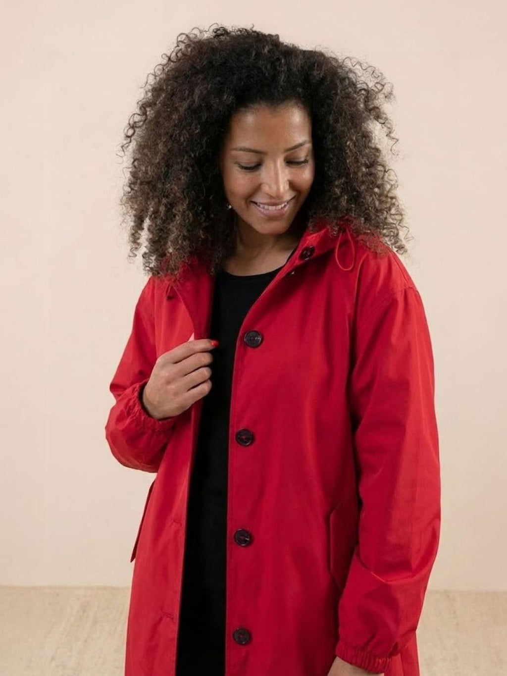 Kurtka Przeciwdeszczowa Rain Couture - Modna, Oversized i Wodoodporna