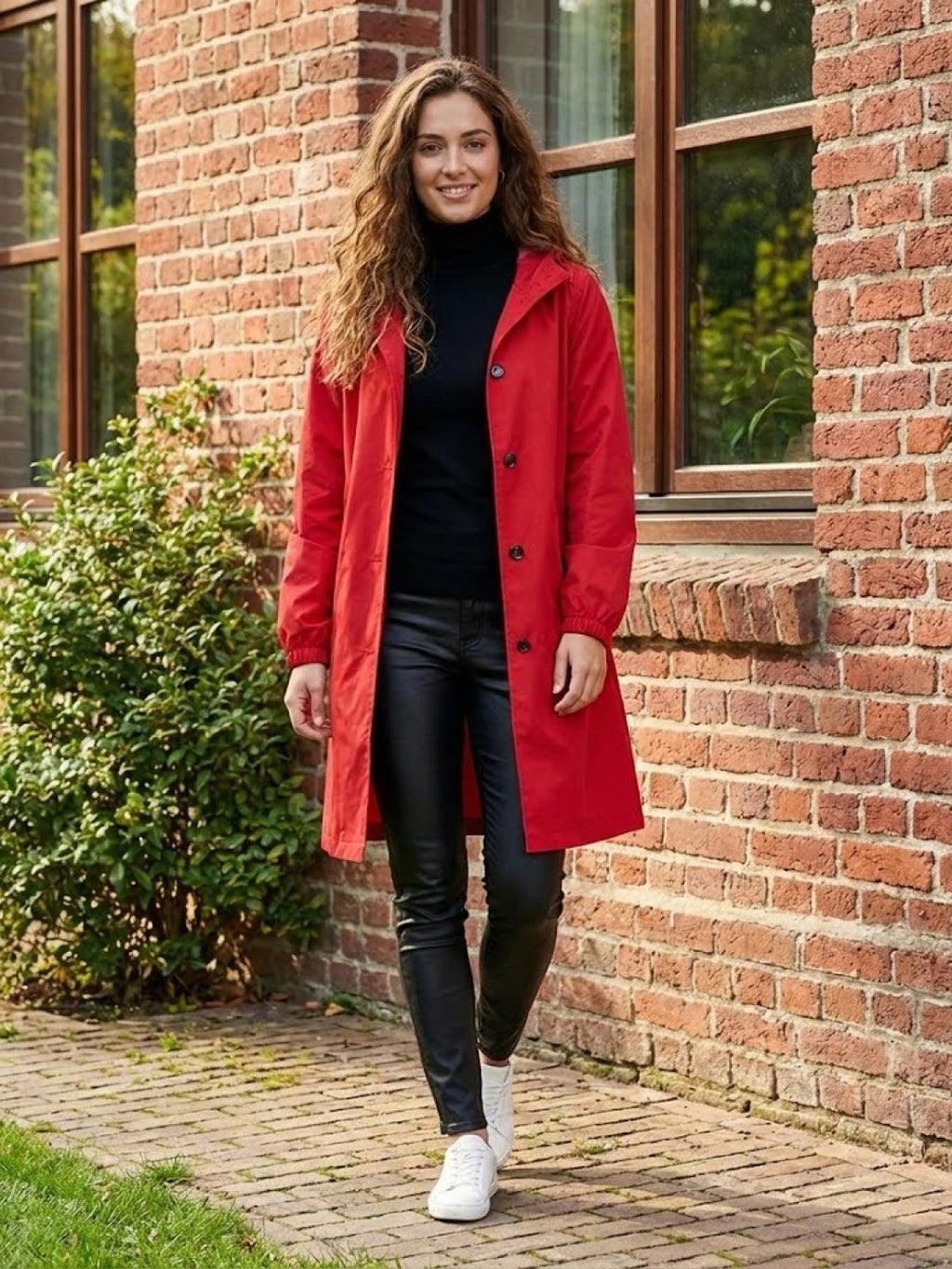 Kurtka Przeciwdeszczowa Rain Couture - Modna, Oversized i Wodoodporna