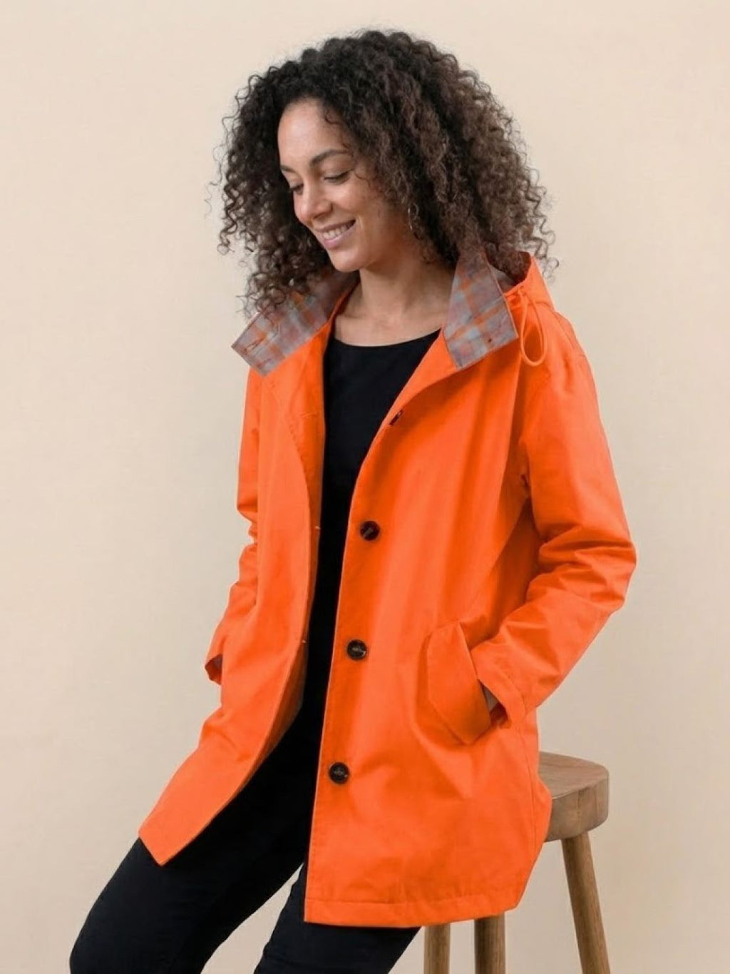 Kurtka Przeciwdeszczowa Rain Couture - Modna, Oversized i Wodoodporna