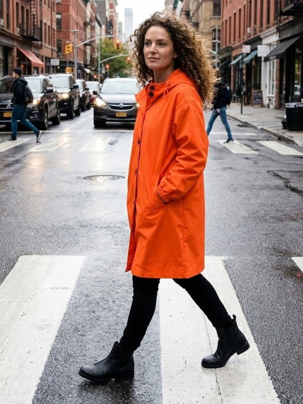 Kurtka Przeciwdeszczowa Rain Couture - Modna, Oversized i Wodoodporna