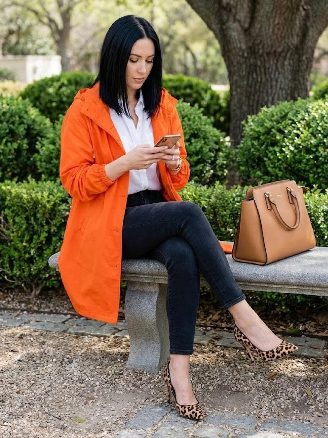 Kurtka Przeciwdeszczowa Rain Couture - Modna, Oversized i Wodoodporna