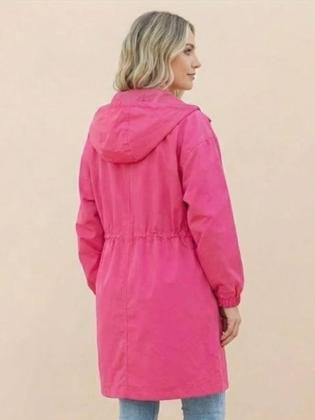 Kurtka Przeciwdeszczowa Rain Couture - Modna, Oversized i Wodoodporna