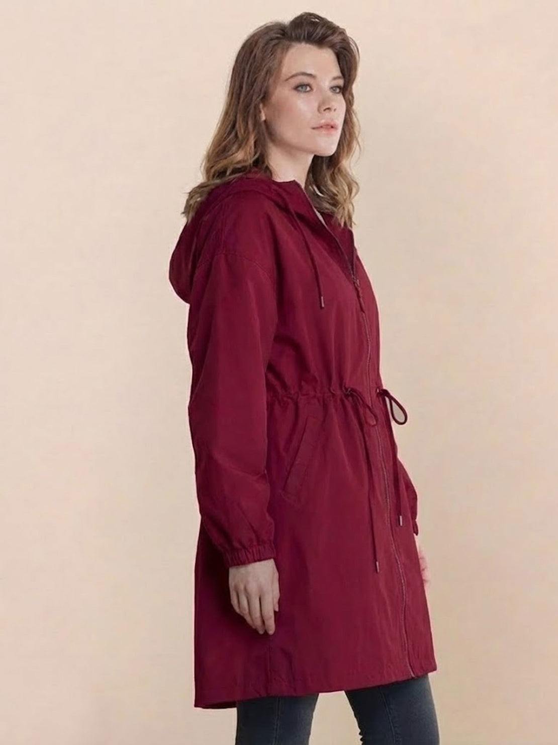 Kurtka Przeciwdeszczowa Rain Couture - Modna, Oversized i Wodoodporna
