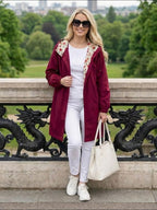 Kurtka Przeciwdeszczowa Rain Couture - Modna, Oversized i Wodoodporna
