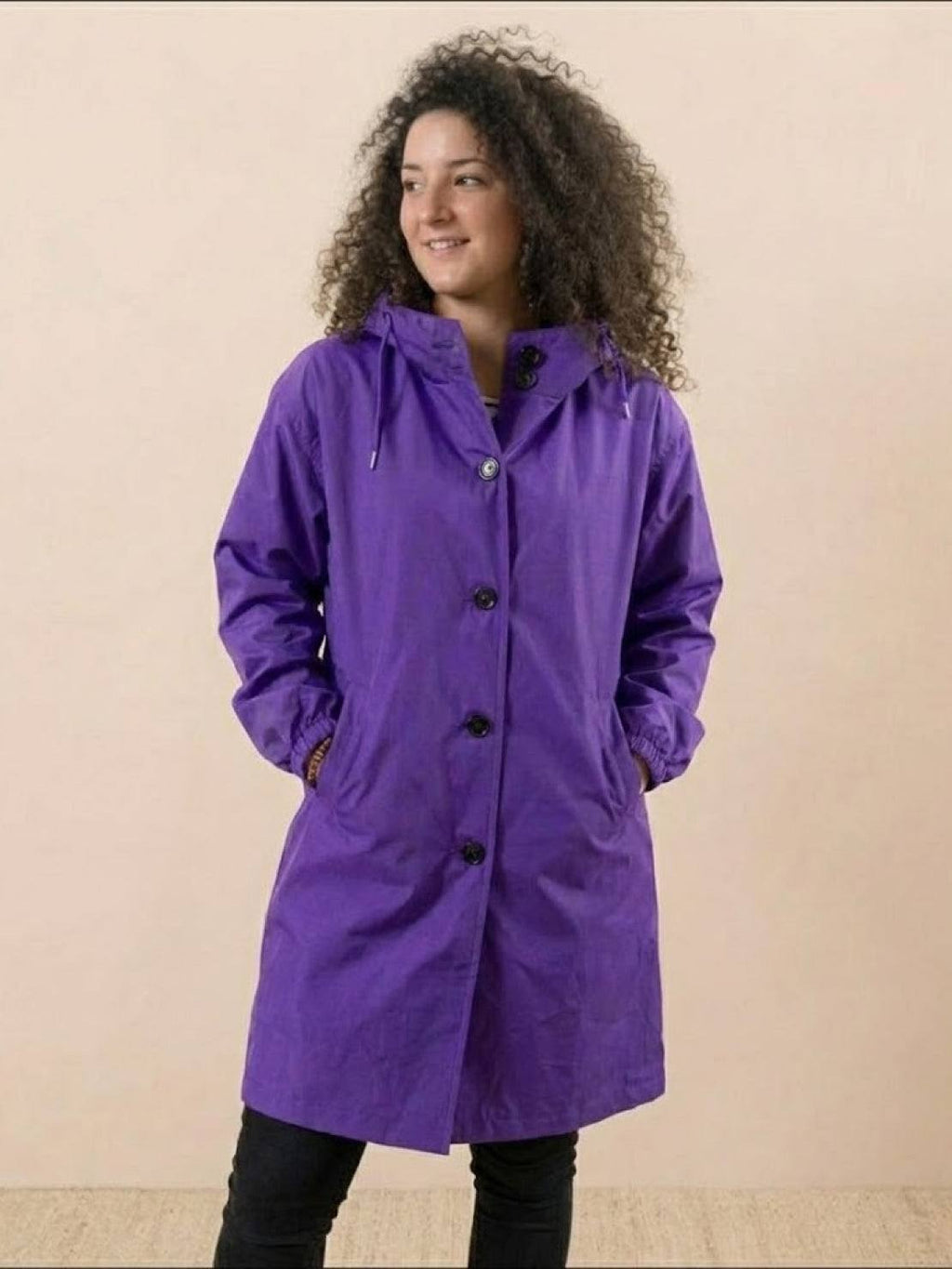 Kurtka Przeciwdeszczowa Rain Couture - Modna, Oversized i Wodoodporna