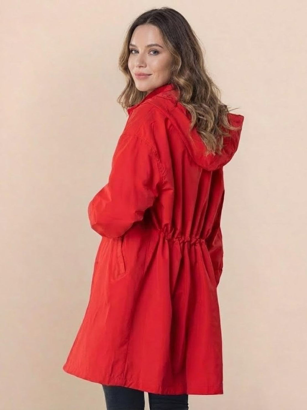 Kurtka Przeciwdeszczowa Rain Couture - Modna, Oversized i Wodoodporna
