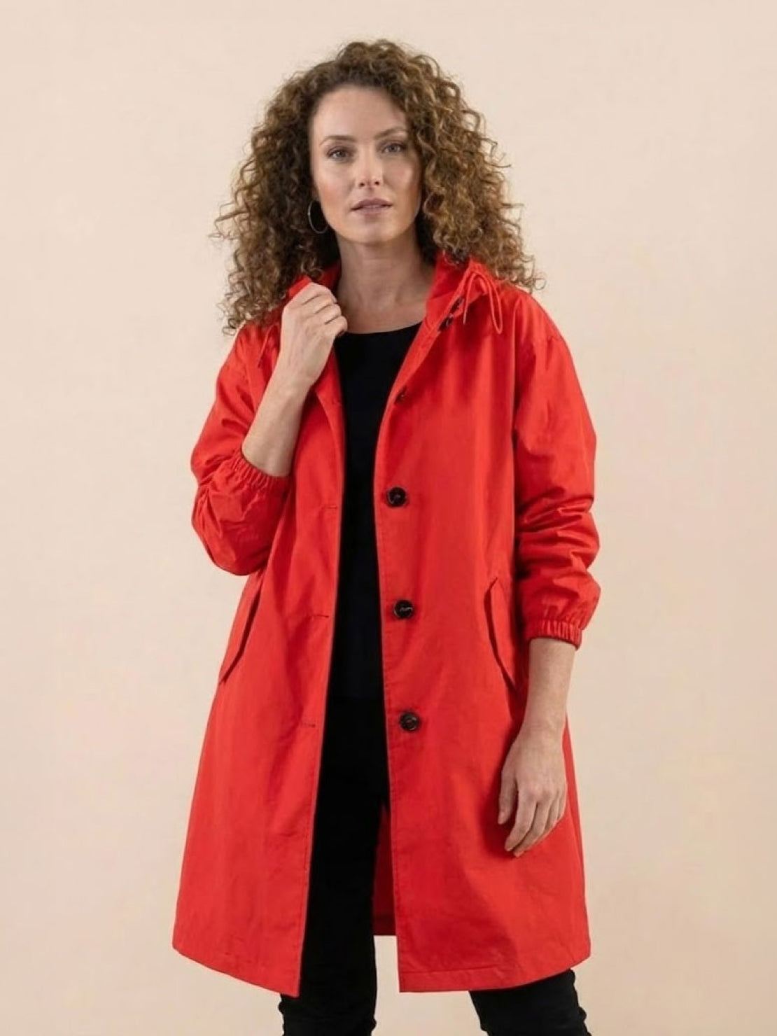 Kurtka Przeciwdeszczowa Rain Couture - Modna, Oversized i Wodoodporna