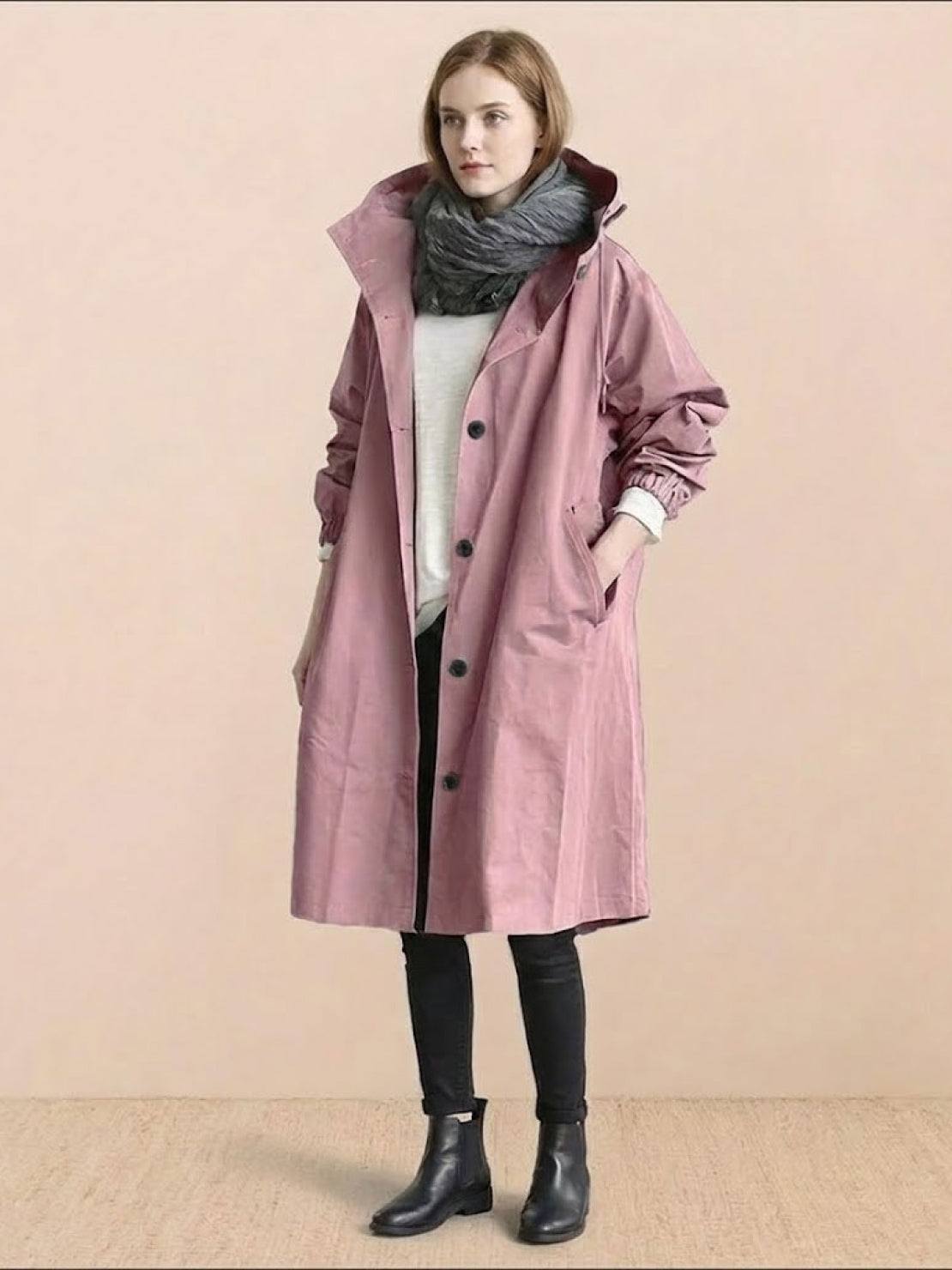 Kurtka Przeciwdeszczowa Rain Couture - Modna, Oversized i Wodoodporna