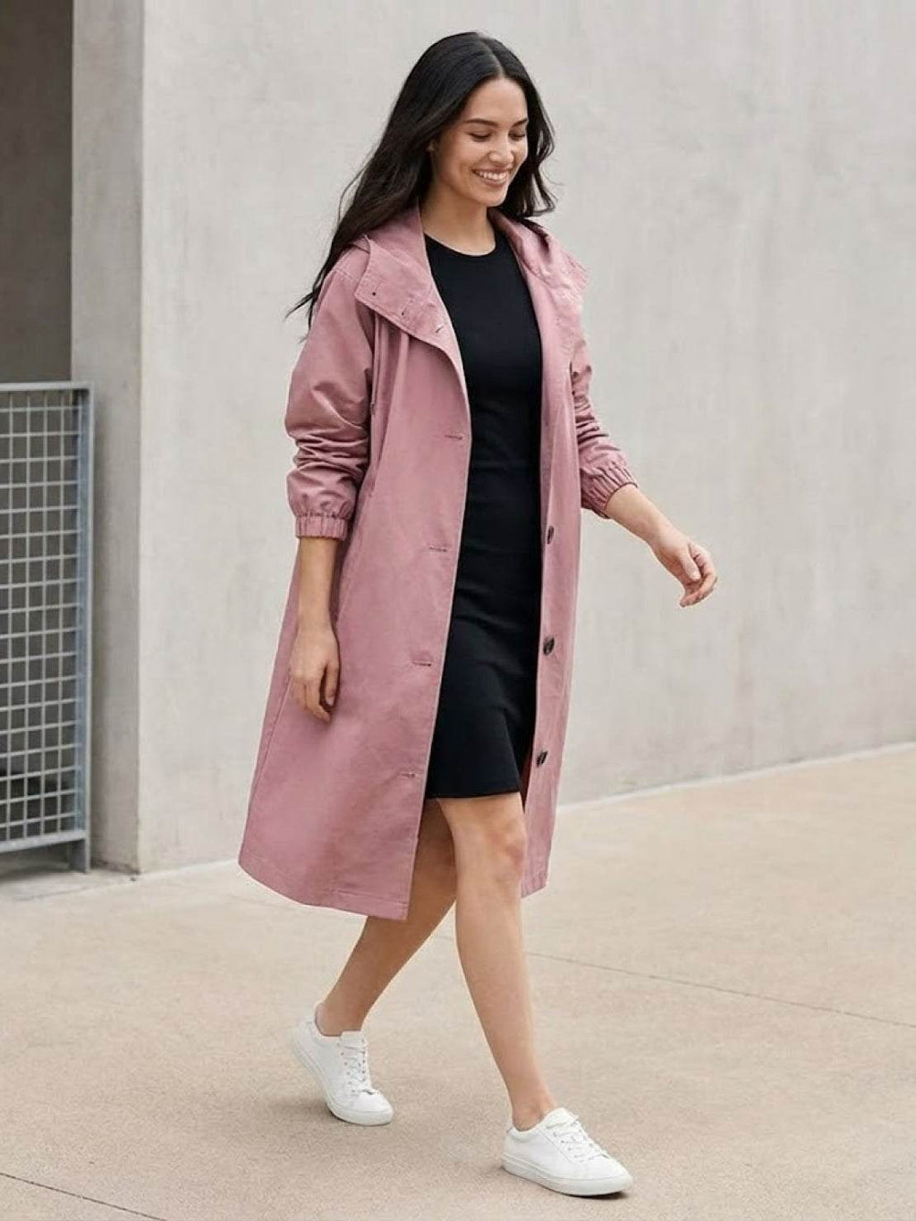 Kurtka Przeciwdeszczowa Rain Couture - Modna, Oversized i Wodoodporna
