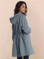 Kurtka Przeciwdeszczowa Rain Couture - Modna, Oversized i Wodoodporna