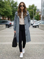 Kurtka Przeciwdeszczowa Rain Couture - Modna, Oversized i Wodoodporna