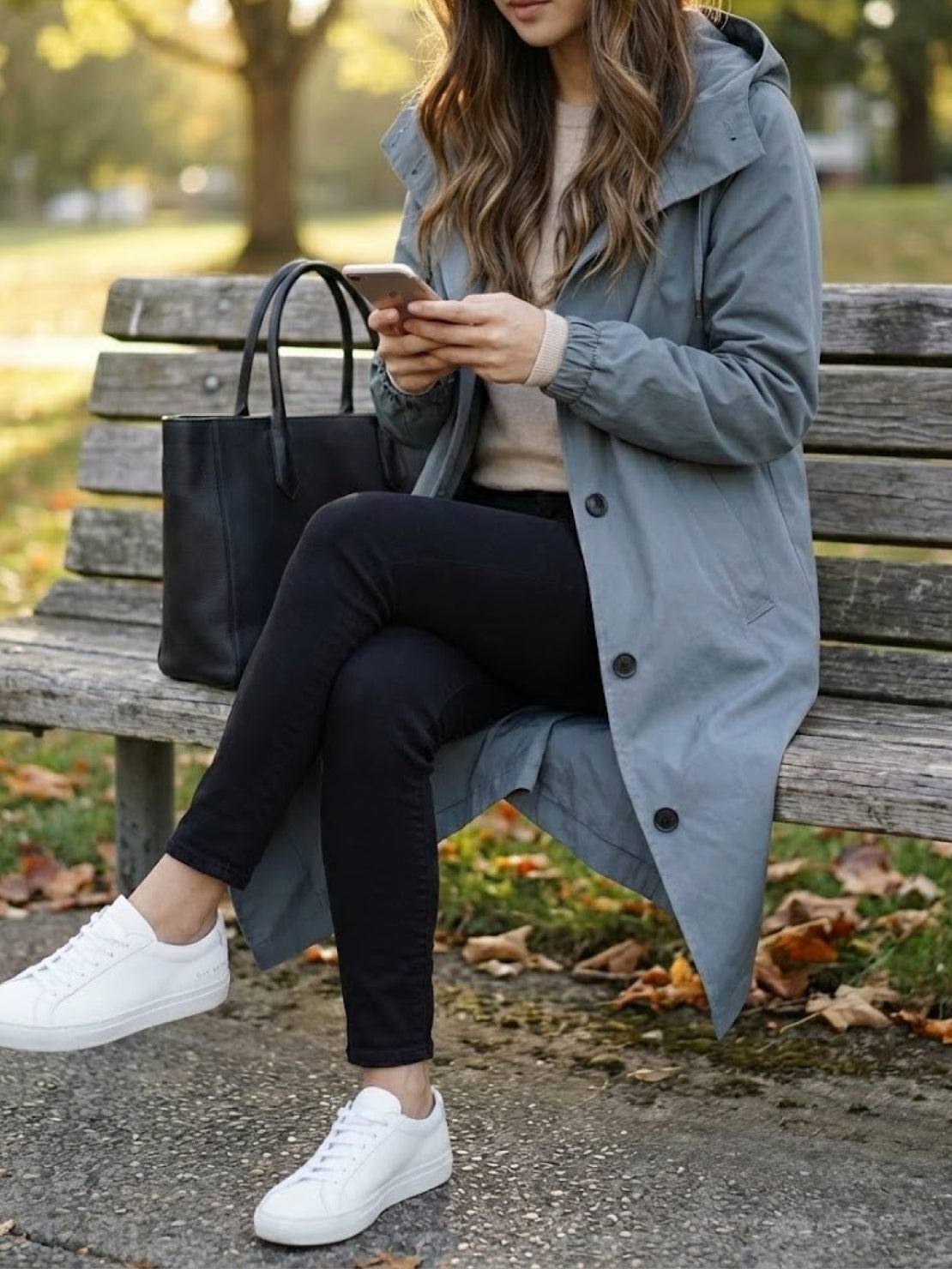 Kurtka Przeciwdeszczowa Rain Couture - Modna, Oversized i Wodoodporna