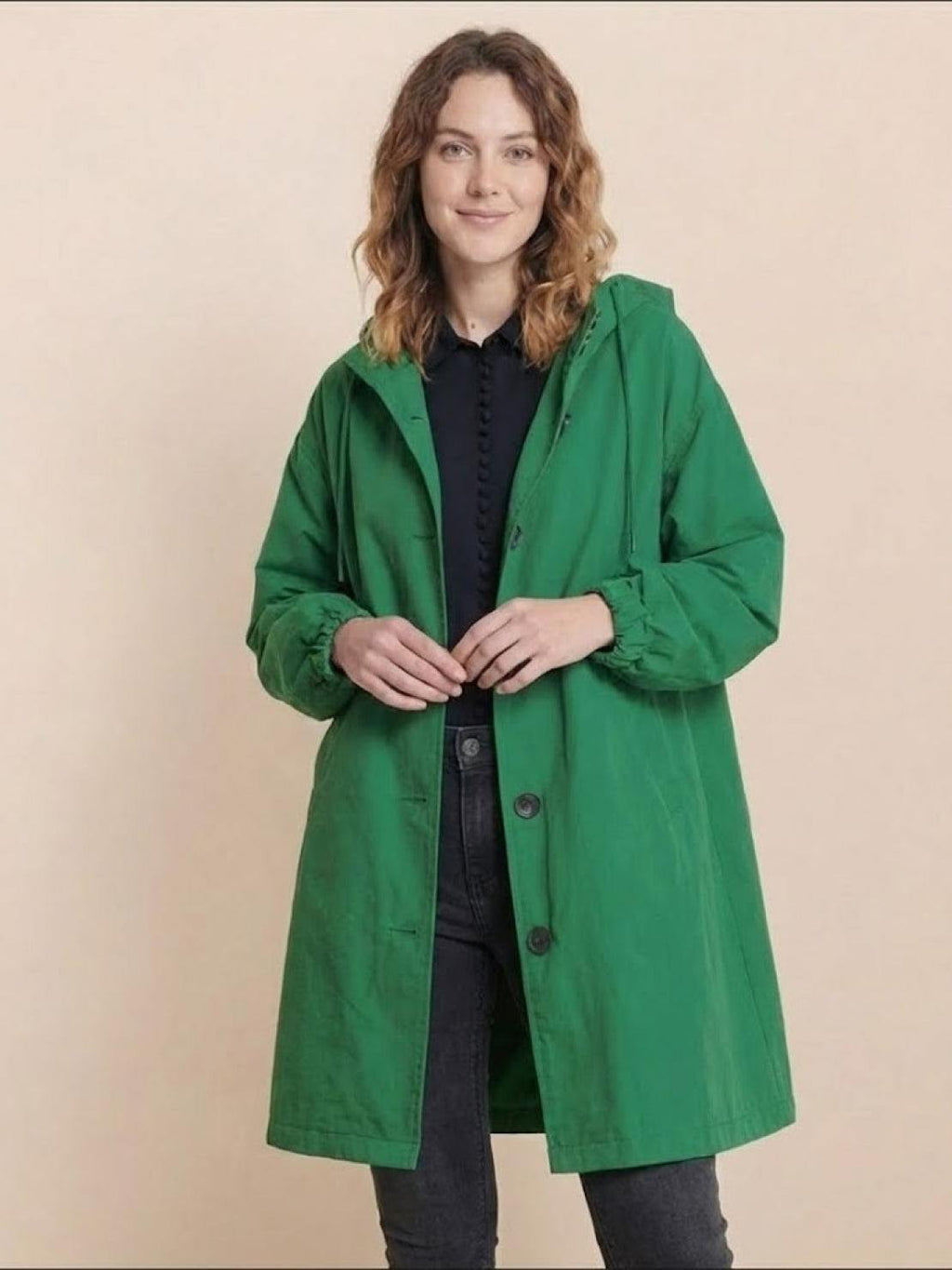 Kurtka Przeciwdeszczowa Rain Couture - Modna, Oversized i Wodoodporna