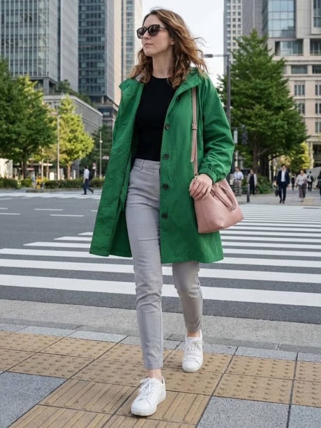 Kurtka Przeciwdeszczowa Rain Couture - Modna, Oversized i Wodoodporna
