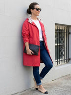 Kurtka Przeciwdeszczowa Rain Couture - Modna, Oversized i Wodoodporna