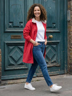 Kurtka Przeciwdeszczowa Rain Couture - Modna, Oversized i Wodoodporna
