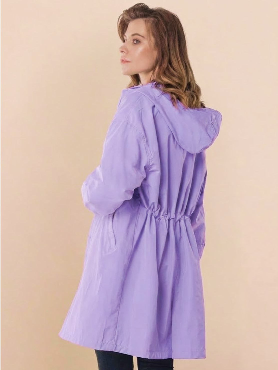 Kurtka Przeciwdeszczowa Rain Couture - Modna, Oversized i Wodoodporna
