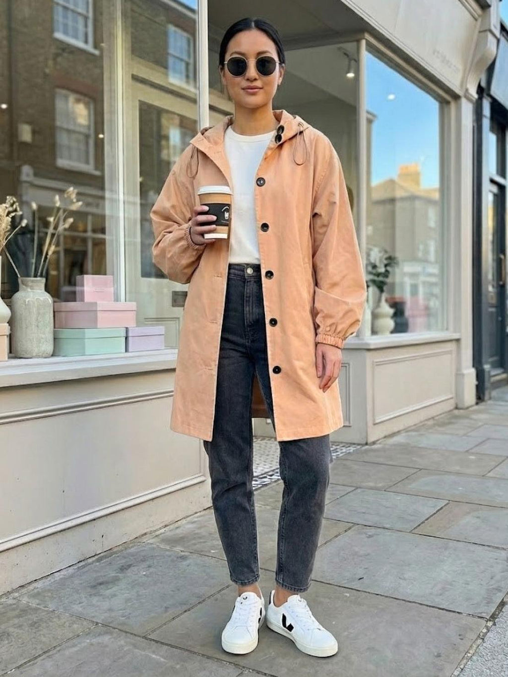Kurtka Przeciwdeszczowa Rain Couture - Modna, Oversized i Wodoodporna