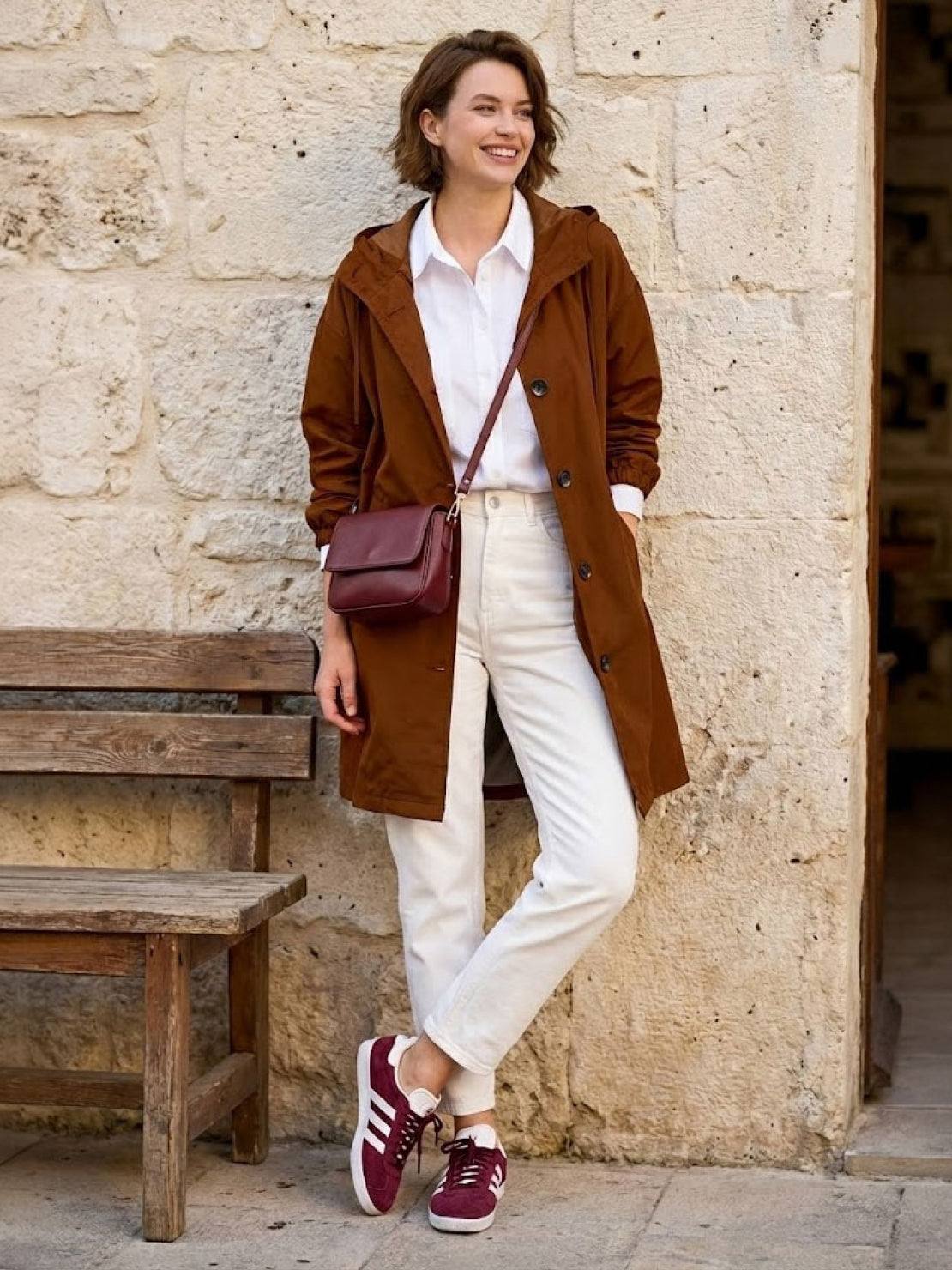 Kurtka Przeciwdeszczowa Rain Couture - Modna, Oversized i Wodoodporna