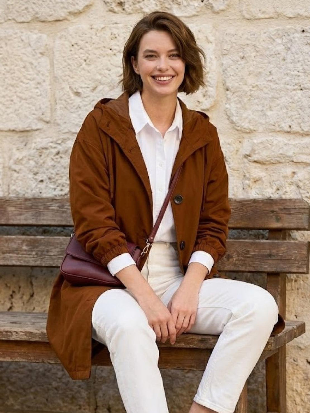 Kurtka Przeciwdeszczowa Rain Couture - Modna, Oversized i Wodoodporna