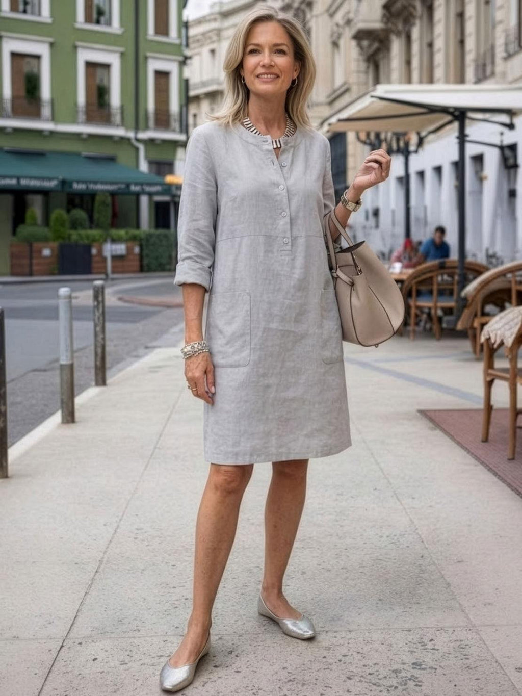 Timeless Class: Cotton Dress