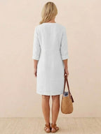 Timeless Class: Cotton Dress