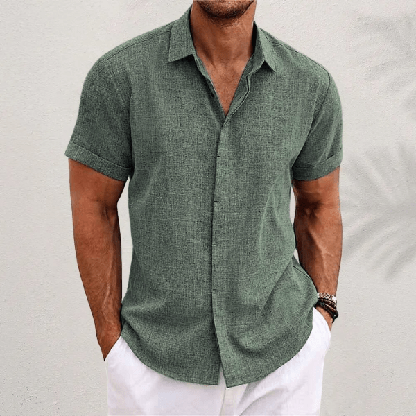 Venecia™ | Camisa de Lino Clásica